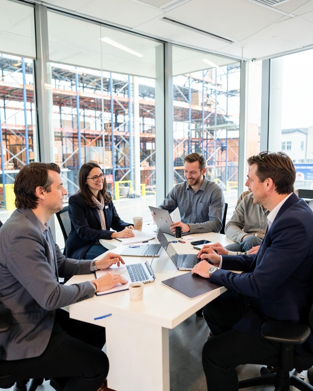 The OnShelf team at work
